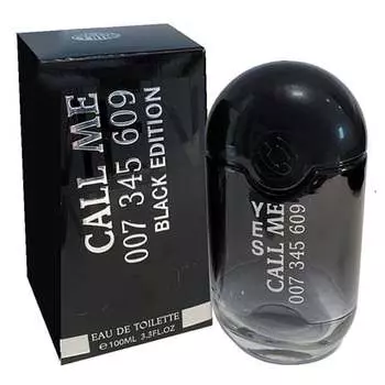 Real Time Call Me Black Edition Men's EDT 100мл