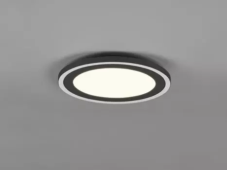 REALITY LED-DL CARUS 16Вт+8,5Вт 3000К матовый черный Reality Leuchten