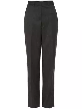 Rebecca Vallance брюки Gilles в тонкую полоску, черный