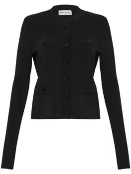 Rebecca Vallance кардиган Miriam в рубчик, черный