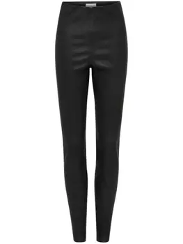 Rebecca Vallance кожаные легинсы Lincoln, черный