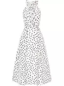 Rebecca Vallance платье миди Delia, белый