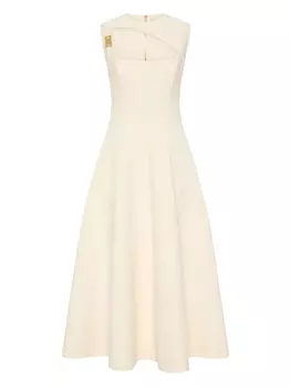 Rebecca Vallance платье миди Freyja, белый