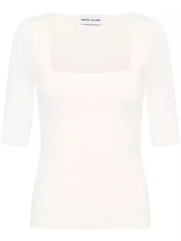 Rebecca Vallance топ Gaia с квадратным вырезом, белый