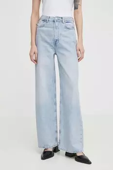 РЕБЕККА джинсы Samsoe Samsoe, синий