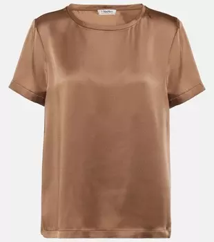 Ребекка топ 'S Max Mara, коричневый