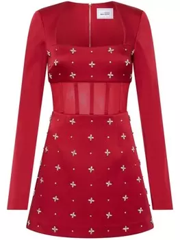 Ребекка Валланс Кармелла мини-платье Rebecca Vallance, красный