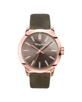 Rebel at Heart мужские стальные часы Thomas Sabo, коричневый