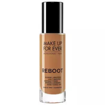 Reboot Active Care восстанавливающая тональная основа Make Up For Ever, цвет y505 cognac
