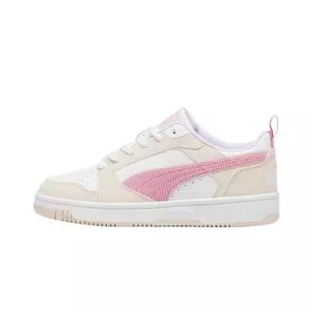 Rebound V6 Kids Скейтбординг Обувь Дети Puma, белый