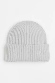 Ребристая кашемировая шляпа H&M