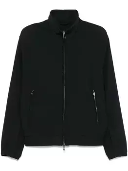 Ребристая куртка Emporio Armani, черный