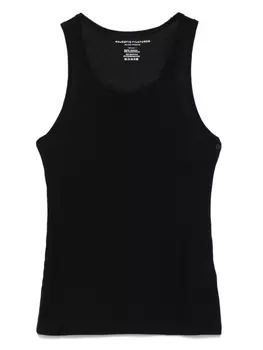 Ребристая майка Majestic Filatures, черный