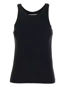 Ребристая майка Mauro Grifoni, черный