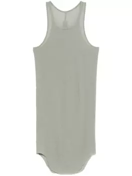Ребристая майка Rick Owens, зеленый
