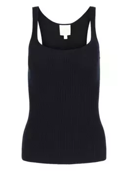 Ребристая майка TWP, черный