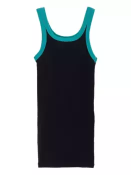 Ребристая отделка топа Baserange, синий