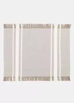 Ребристая подставка для столовых приборов из чистого хлопка Croff, серый