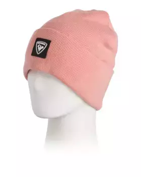 Ребристая шапка-бини Rossignol, розовый