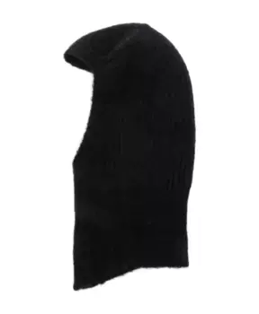 Ребристая вязаная шапка Rick Owens, черный