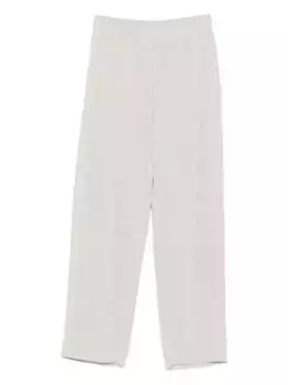 Ребристые брюки Brunello Cucinelli, серый