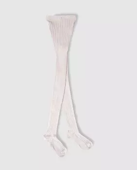 Ребристые колготки Condor, бежевый