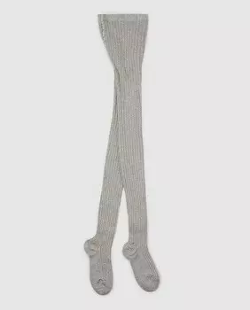 Ребристые колготки Condor, серый