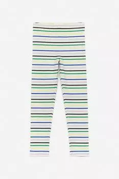 Ребристые леггинсы Arket, мультиколор