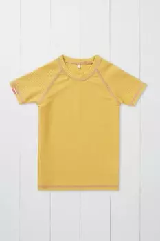 Ребристый детский жилет от сыпи Grass & Air, желтый