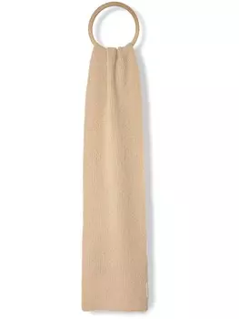 Ребристый шарф Lanvin, нейтральный