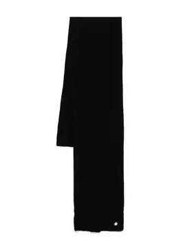 Ребристый шарф Manuel Ritz, черный