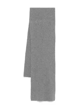 Ребристый шарф Manuel Ritz, серый