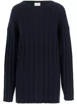 Ребристый свитер Allude, синий