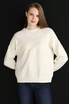 Ребристый свитер Colin'S, бежевый