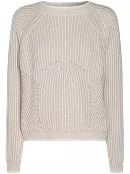 Ребристый свитер Cruciani, серый