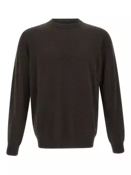 Ребристый свитер Kangra, коричневый
