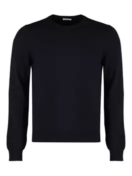 Ребристый свитер Malo, черный