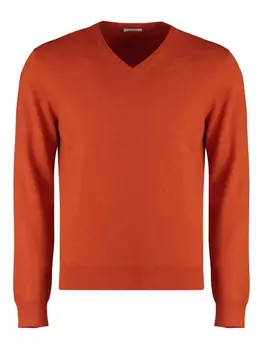 Ребристый свитер Malo, оранжевый