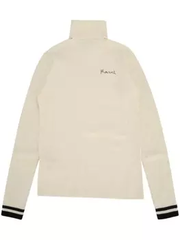 Ребристый свитер Marni Kids, белый