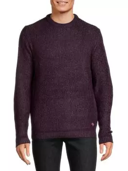 Ребристый свитер Weatherproof Vintage, цвет Deep Burgundy