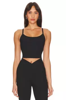 Ребристый топ-бралетт Year Of Ours, черный