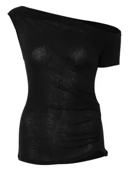 Ребристый топ Isabel Benenato, черный