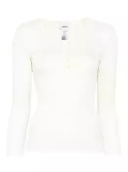 Ребристый топ ISABEL MARANT, белый