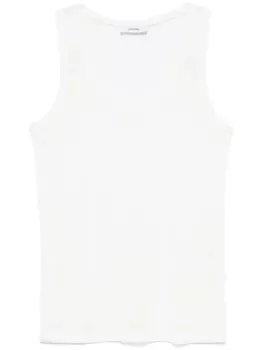 Ребристый топ Lardini, белый