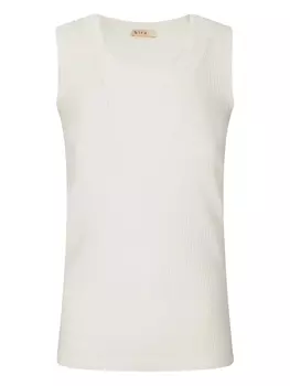 Ребристый топ Stefano Mortari, белый