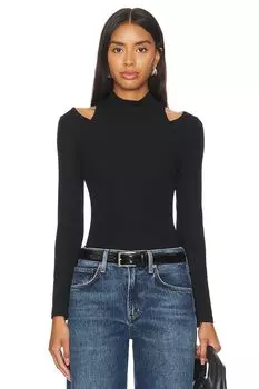 Ребристый топ вивиан Lna, черный