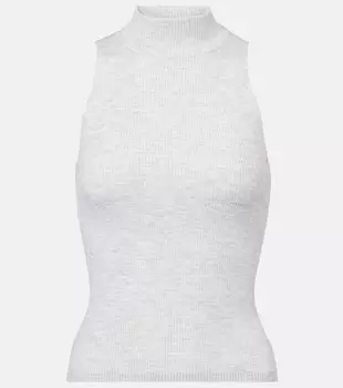 Ребристый водолазный джемпер Brunello Cucinelli, Ciottolo