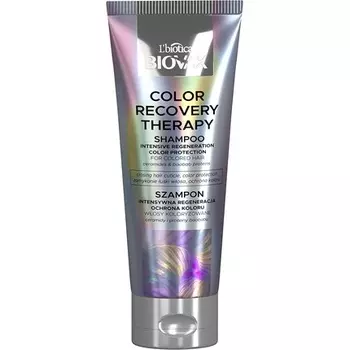 Recovery Color Therapy Интенсивный регенерирующий защитный шампунь для окрашенных волос 200мл, Biovax