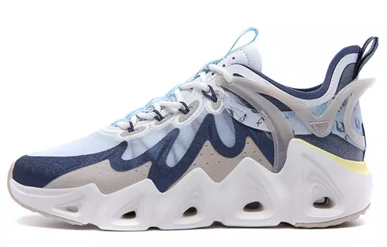 Red Flame 2.0 Кроссовки для мужчин с низким верхом Cloud Blue/темно-синий/глиняный Xtep
