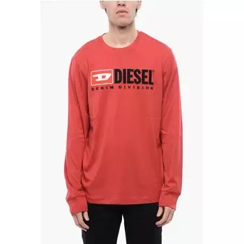 RED TAG Футболка с длинными рукавами и круглым вырезом T-JUST-LS-DIV Diesel, Red